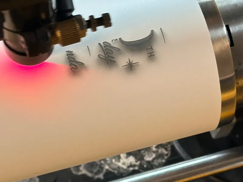 Live Engraving example