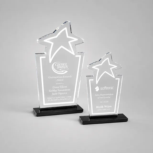 Starfire Star Acrylic Award