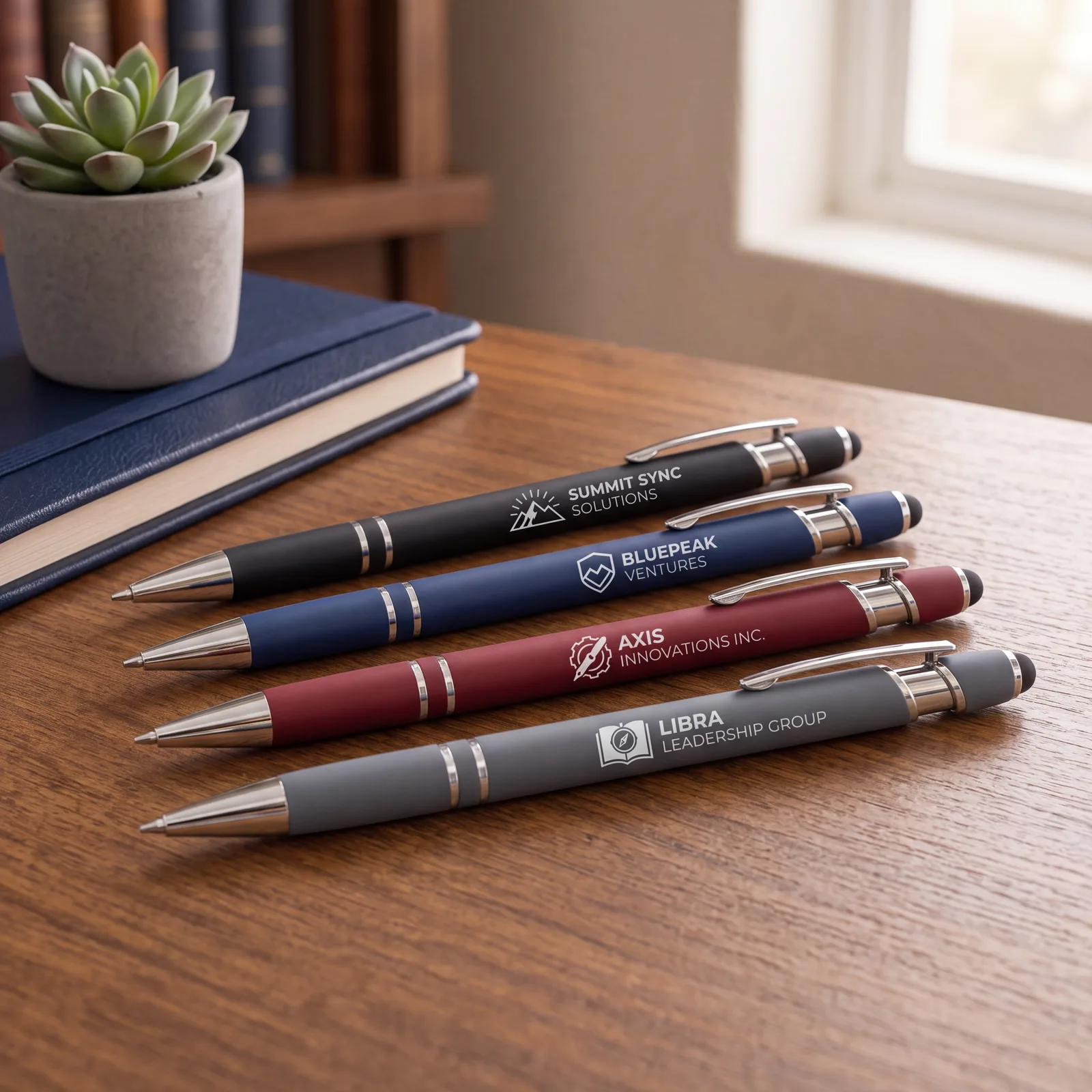 Engraved pens, example engraving